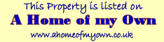A Home of my Own - UK Private Seller Property websites directory - list your 'Home For Sale' webpage free.